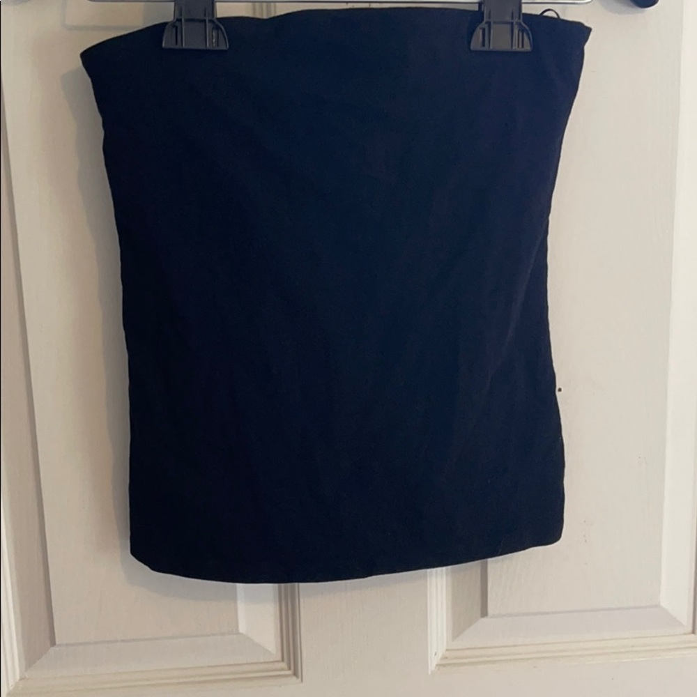 black tube top